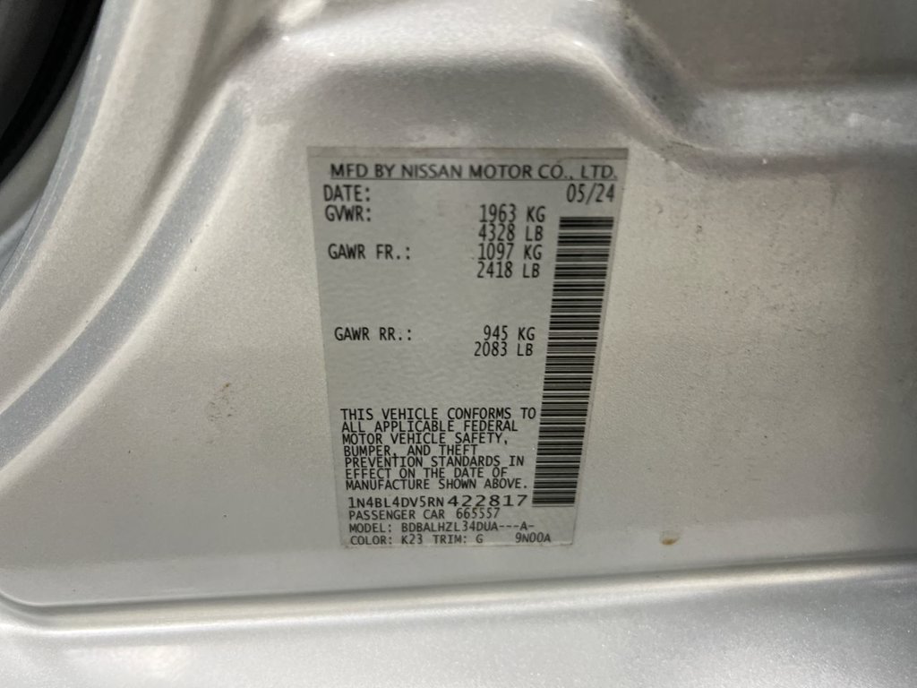 Used 2024 Nissan Altima 2.5 SV FWD image 27