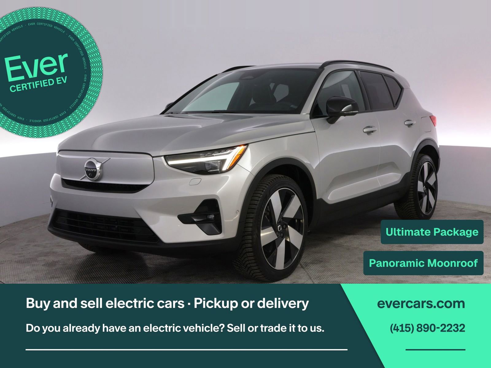Used 2023 Volvo XC40 Recharge Ultimate AWD/4WD image 8