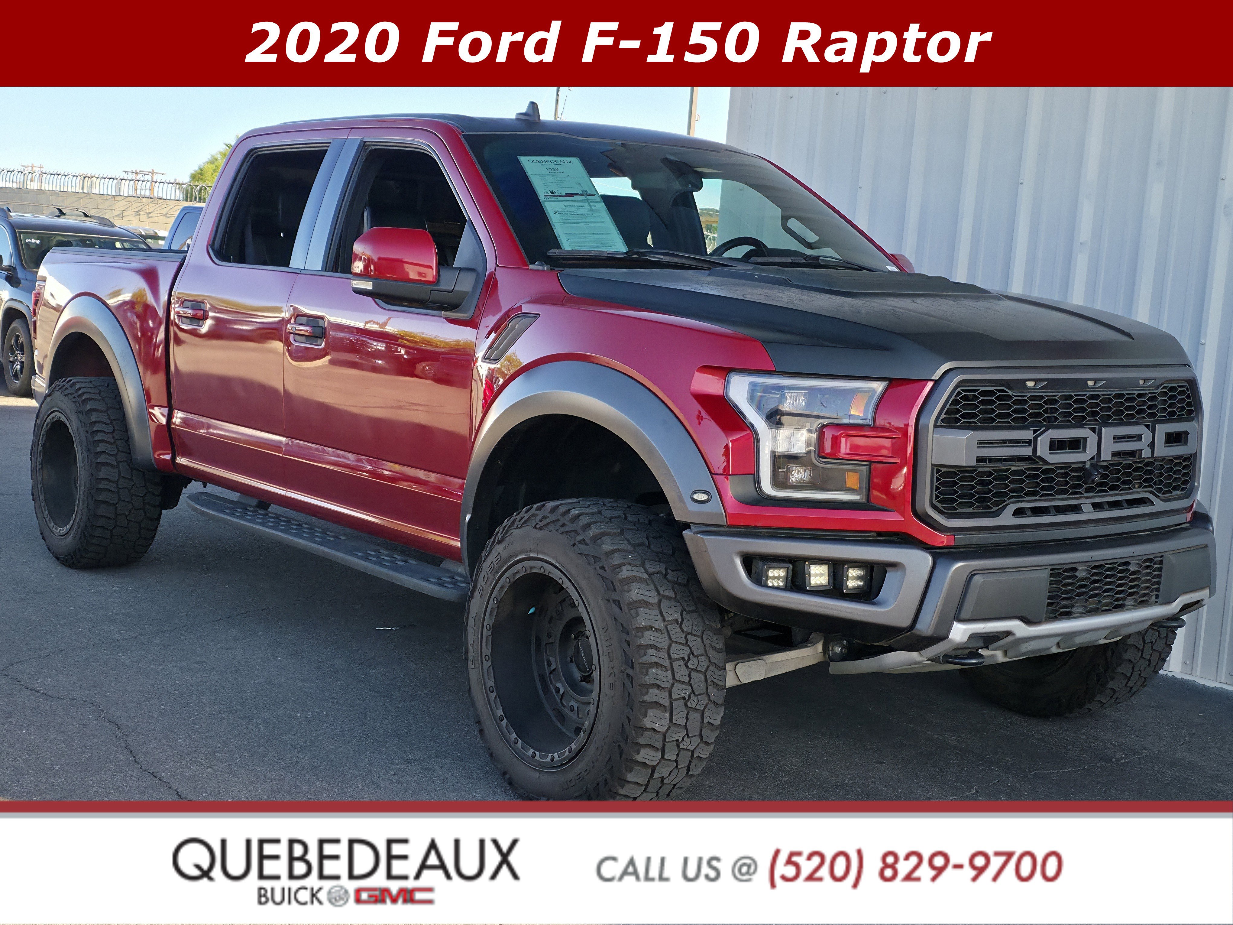 Used 2020 Ford F150 Raptor w/ Equipment Group 802A Luxury