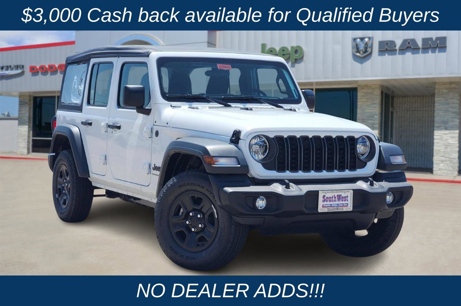 New 2025 Jeep Wrangler Sport