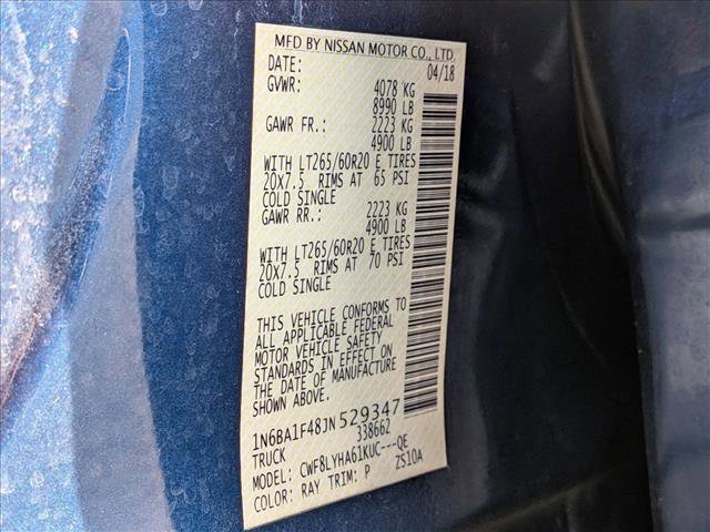 Used 2018 Nissan Titan Platinum Reserve w/ Platinum Utility Package image 16