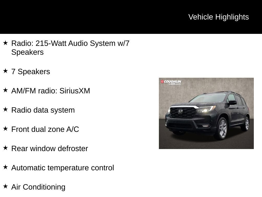 Used 2024 Honda Passport EX-L image 2