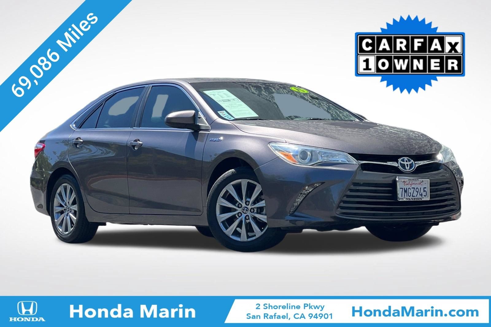 Used 2015 Toyota Camry XLE w/ Moonroof Package FWD image 1