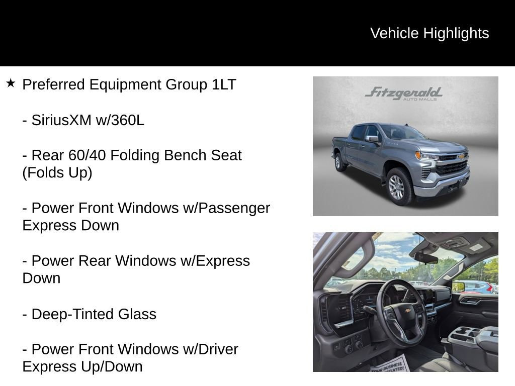 Used 2024 Chevrolet Silverado 1500 LT w/ Convenience Package II AWD/4WD image 9