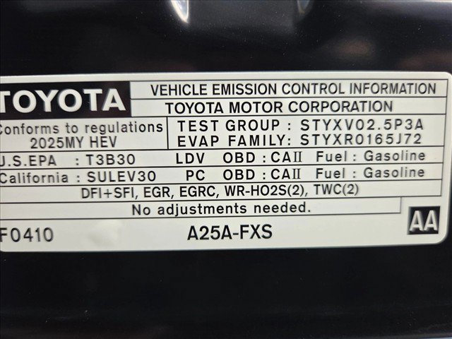 Used 2025 Toyota Camry SE FWD image 22