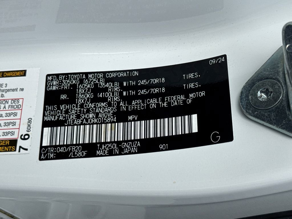 Used 2024 Toyota Land Cruiser 1958 AWD/4WD image 33
