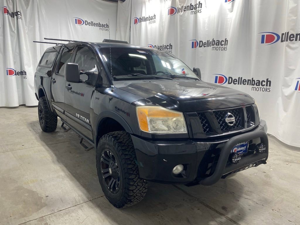 Used 2012 Nissan Titan PRO-4X w/ Pro-4x Luxury Pkg image 1