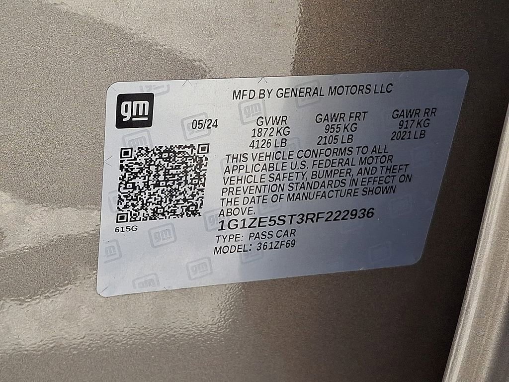 Used 2024 Chevrolet Malibu LT FWD image 27