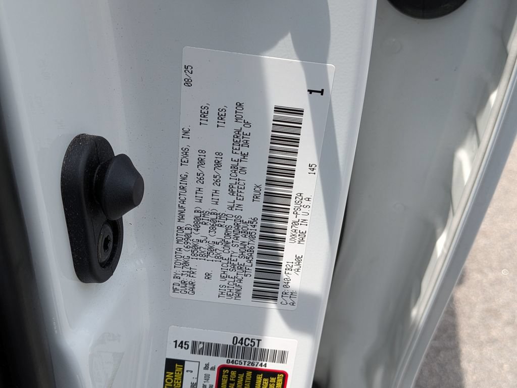 Used 2026 Toyota Tundra SR5 w/ SR5 Convenience Package RWD image 33