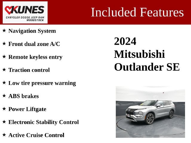 Used 2024 Mitsubishi Outlander SE FWD image 3