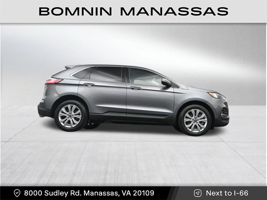 Used 2022 Ford Edge Titanium w/ Class II Trailer Tow Package AWD/4WD image 34