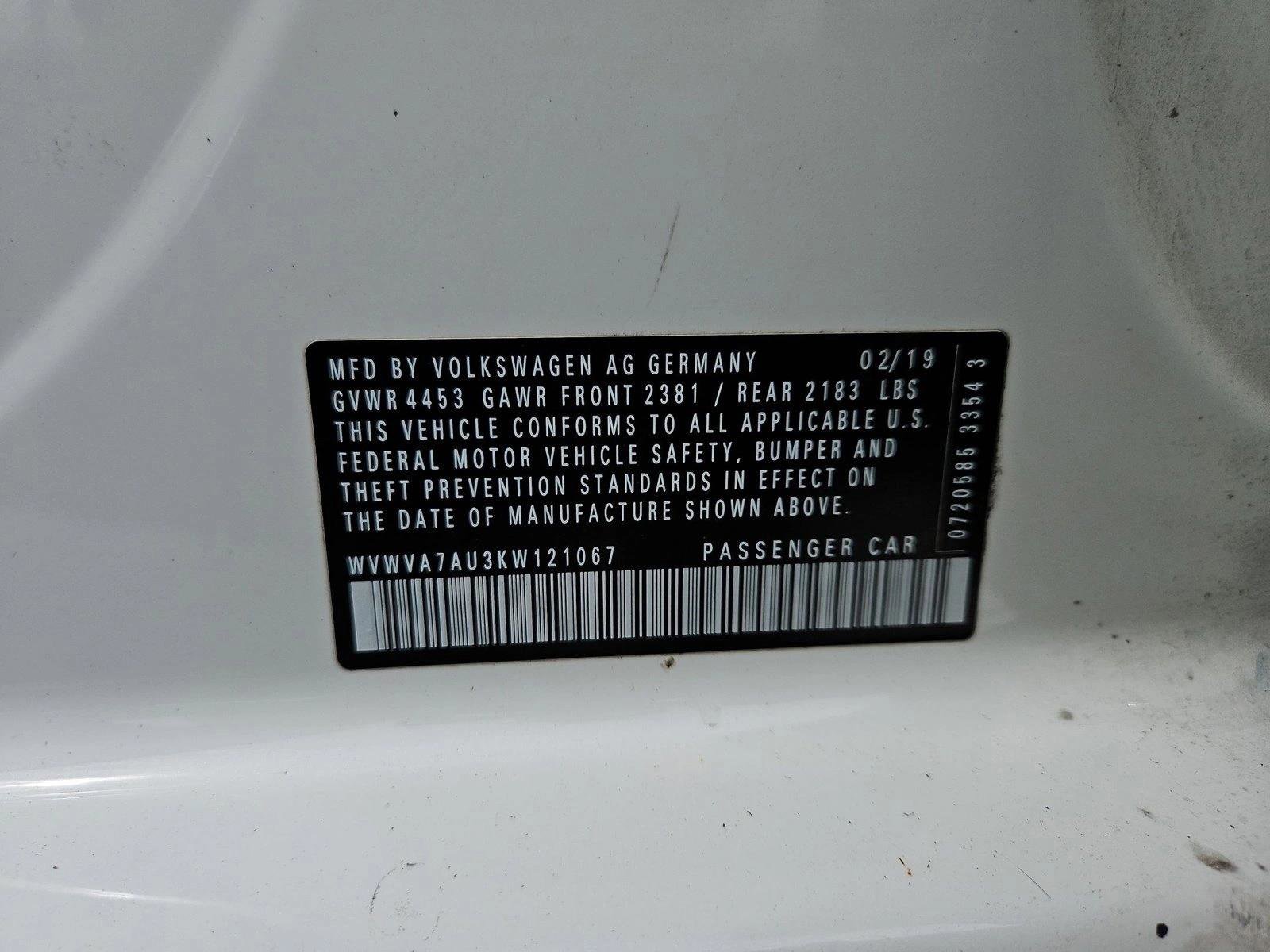 Used 2019 Volkswagen Golf 4-Door AWD/4WD image 22