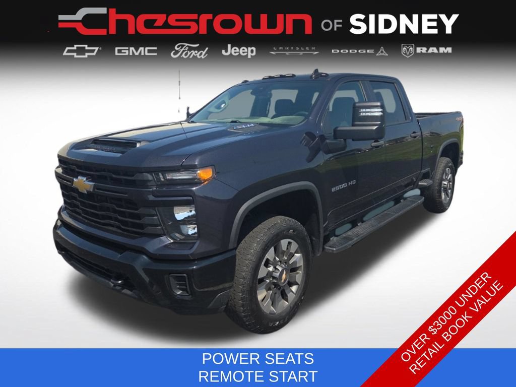 Used 2024 Chevrolet Silverado 2500 Custom w/ Custom Value Package