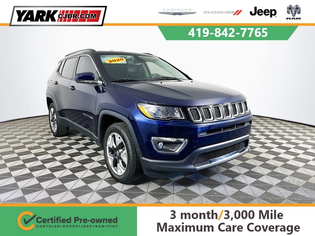 Certified 2020 Jeep Compass Limited