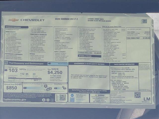 New 2026 Chevrolet Equinox EV LT image 18