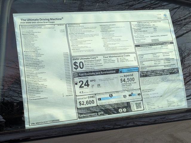 New 2026 BMW 840i xDrive image 19