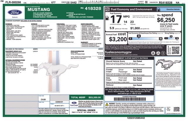 Used 2024 Ford Mustang GT Premium image 17