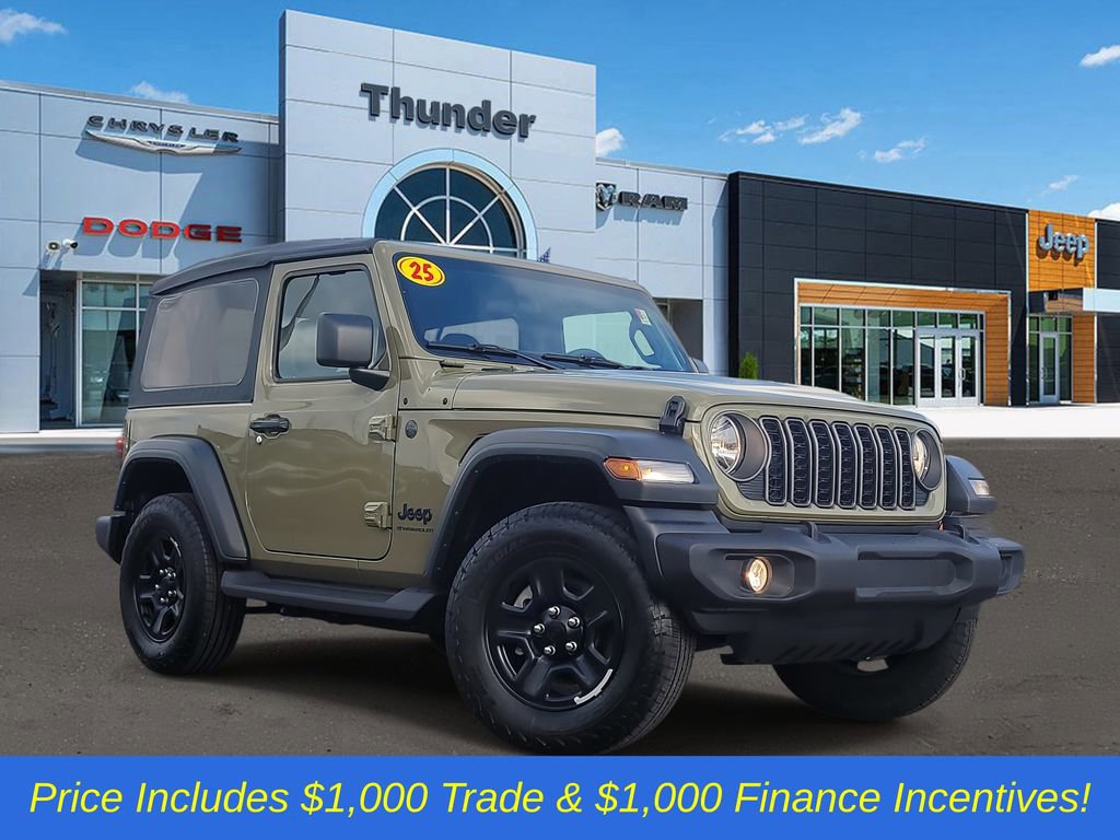 Used 2025 Jeep Wrangler Sport image 1