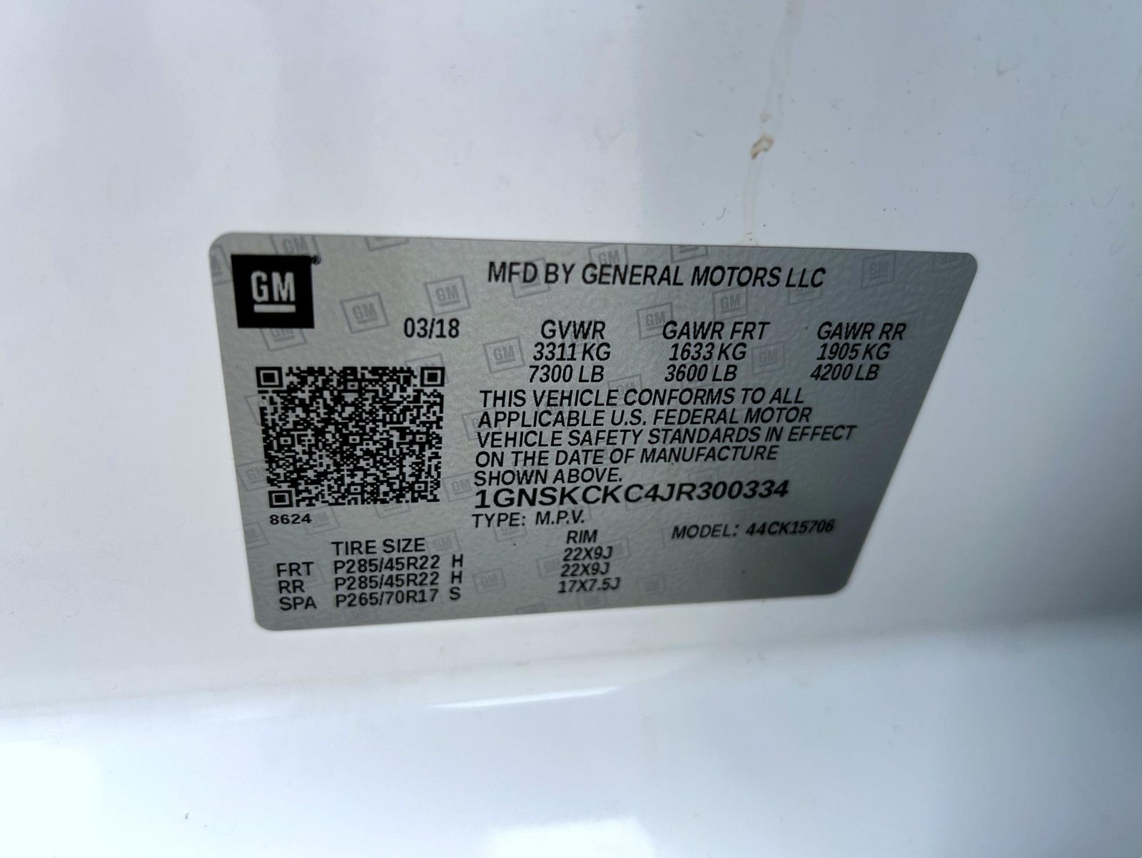 Certified 2018 Chevrolet Tahoe Premier AWD/4WD image 28