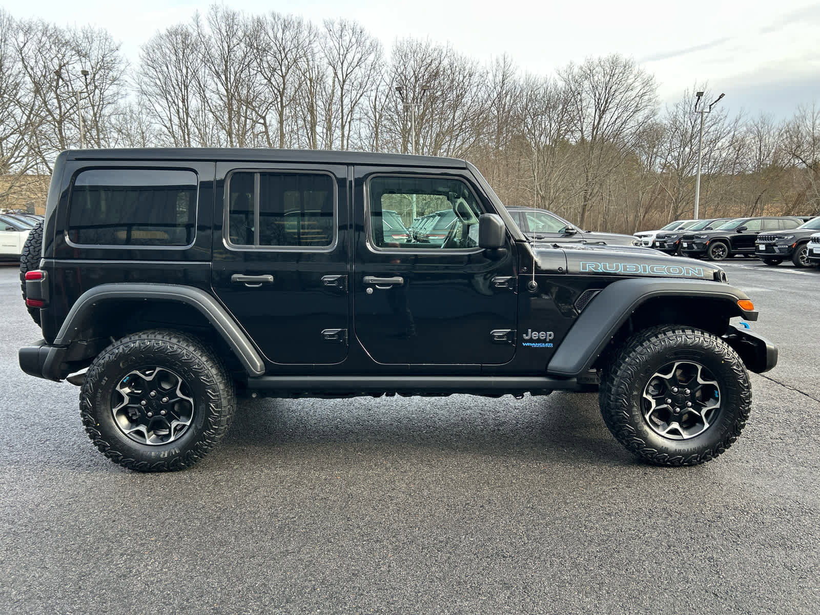 Used 2022 Jeep Wrangler Unlimited Rubicon 4xe w/ Cold Weather Group image 3