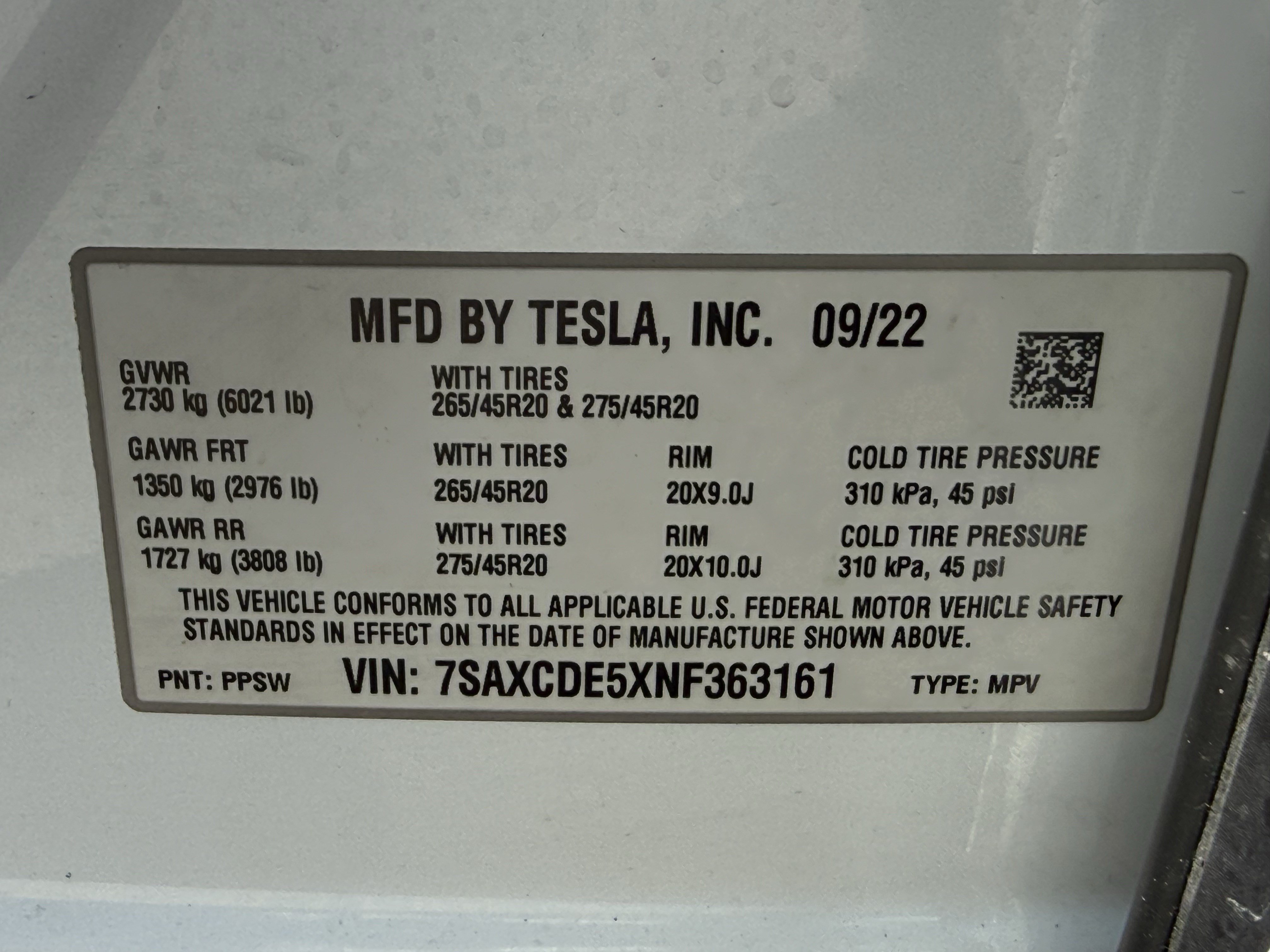 Used 2022 Tesla Model X AWD/4WD image 32