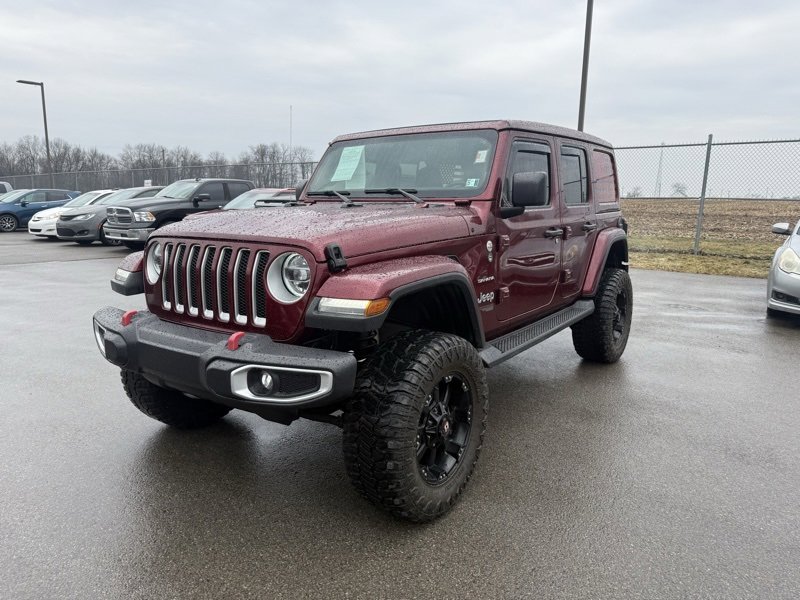 Used 2021 Jeep Wrangler Unlimited Sahara w/ LED Lighting Group image 3