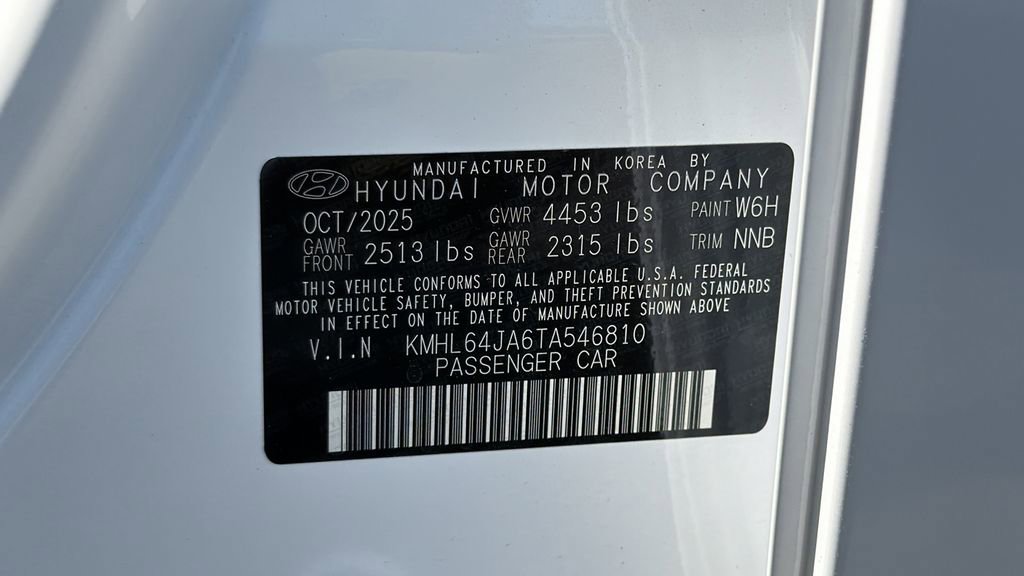 New 2026 Hyundai Sonata SEL image 32