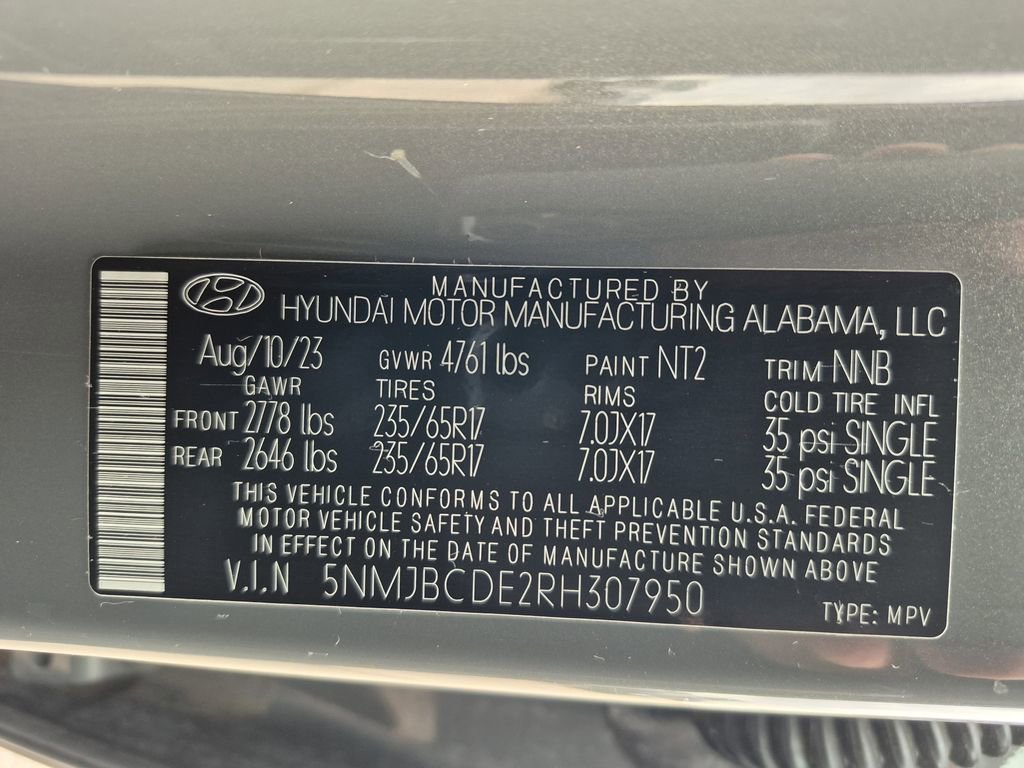 Used 2024 Hyundai Tucson SEL AWD/4WD image 25