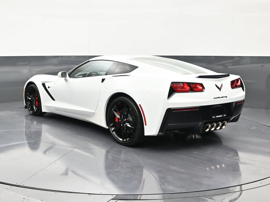 Used 2019 Chevrolet Corvette Stingray Coupe w/ Carbon Flash Badge Package RWD image 3