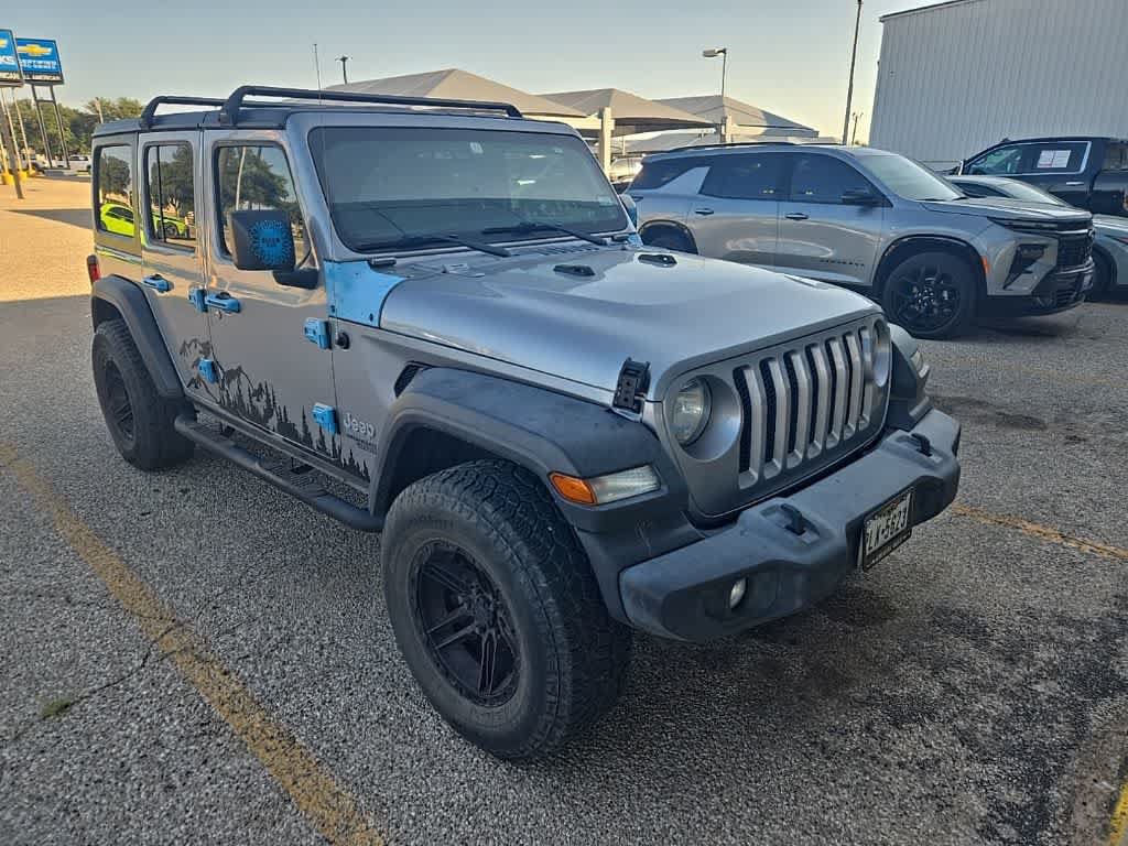 Used 2020 Jeep Wrangler Unlimited Sport AWD/4WD image 2