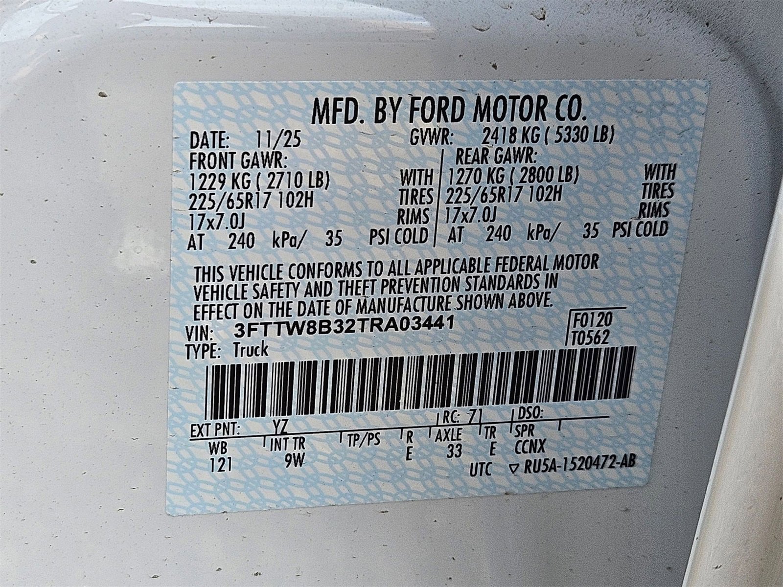 New 2026 Ford Maverick XL w/ Equipment Group 101A image 29