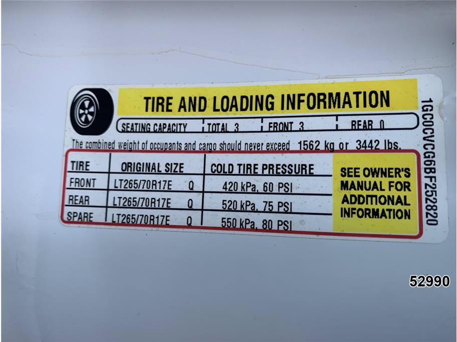 Used 2011 Chevrolet Silverado 2500 W/T RWD image 16