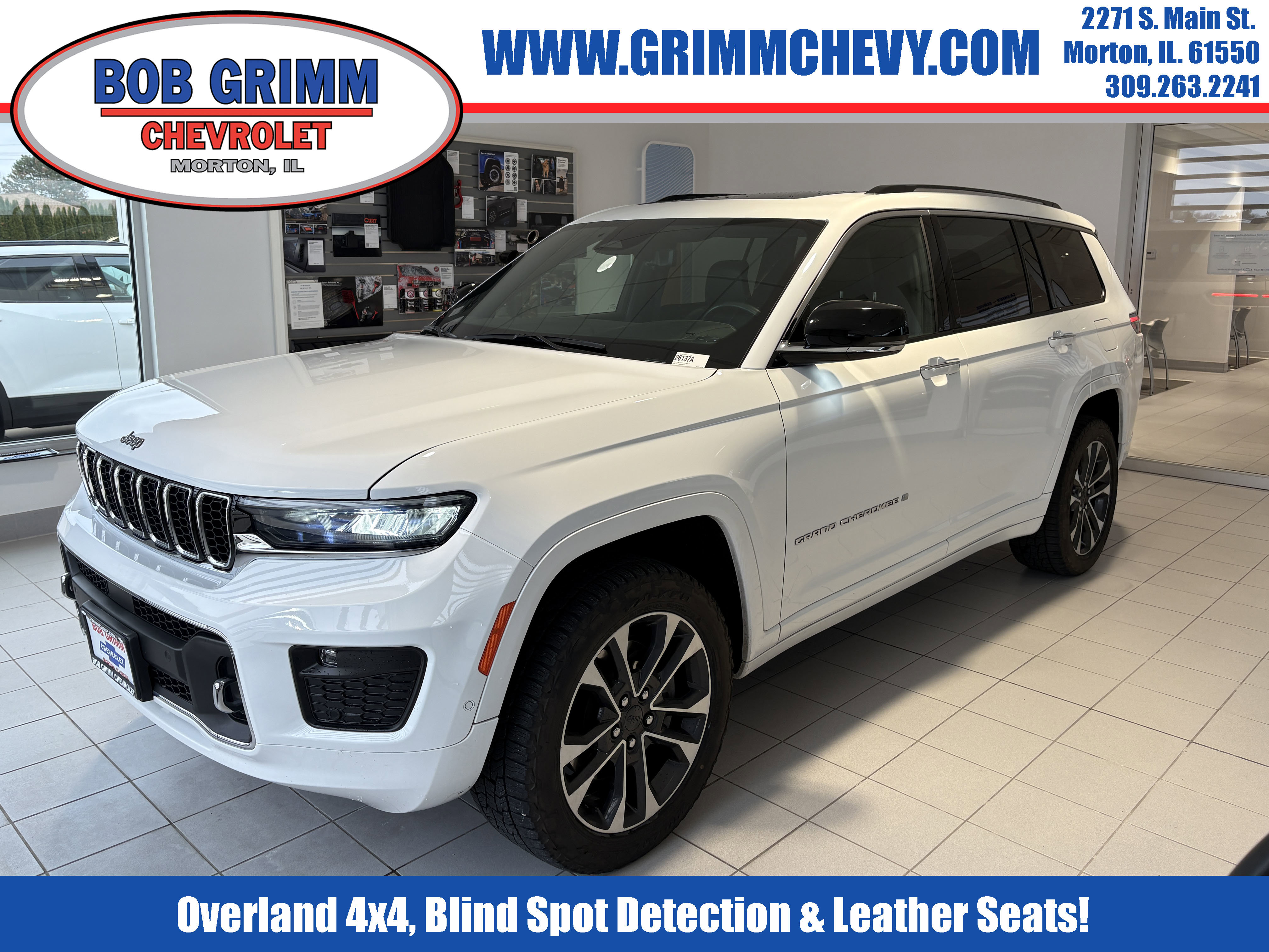Used 2022 Jeep Grand Cherokee L Overland w/ Luxury Tech Group IV image 1