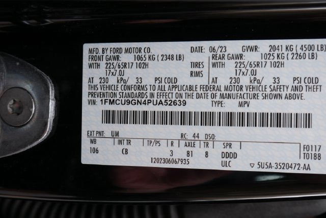 Used 2023 Ford Escape Active AWD/4WD image 27