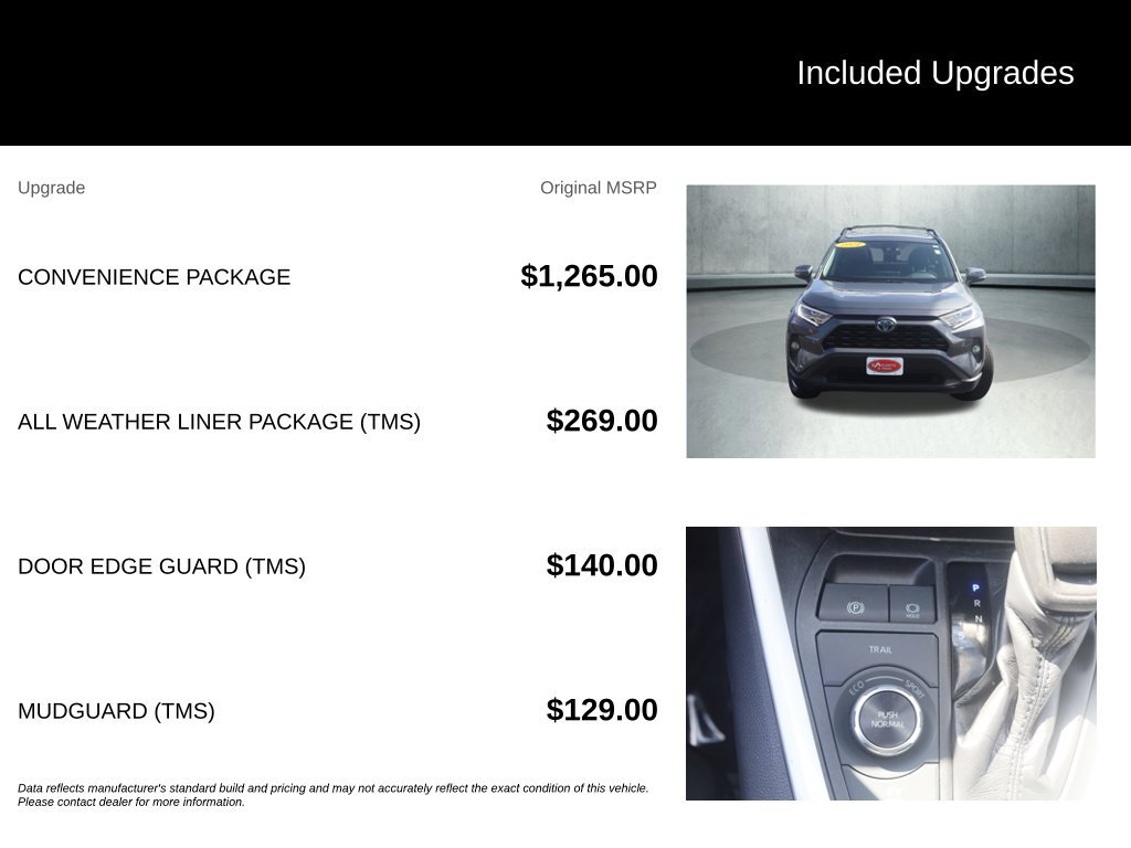 Used 2021 Toyota RAV4 XLE w/ Convenience Package AWD/4WD image 36