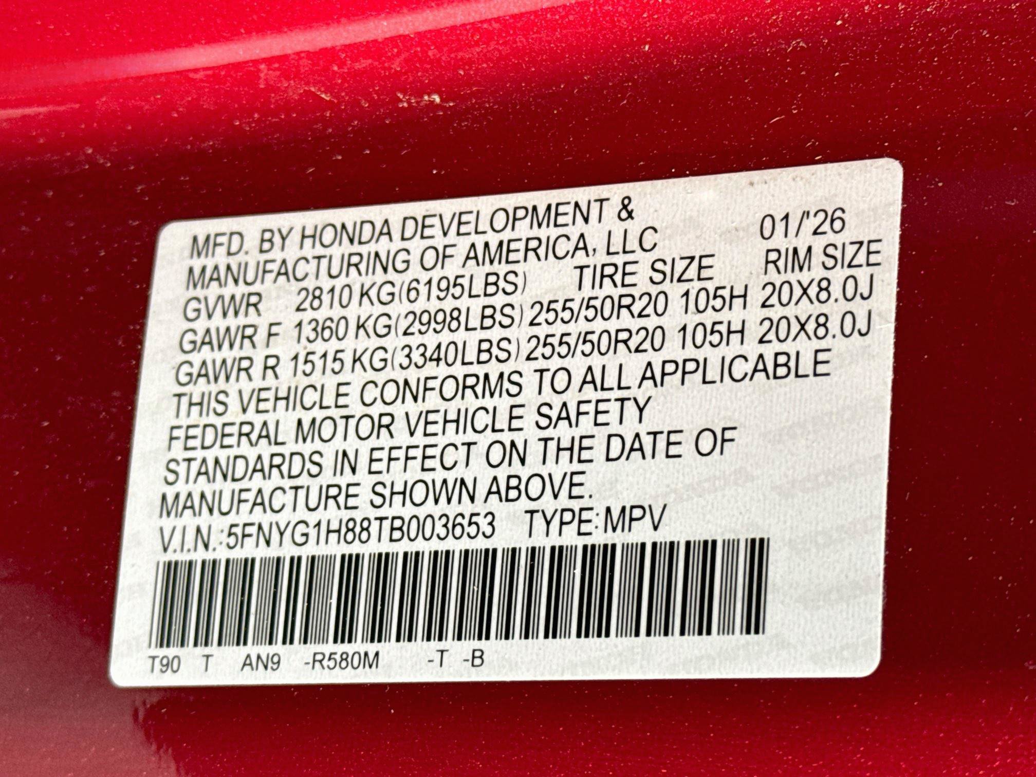 Certified 2026 Honda Pilot Elite image 35