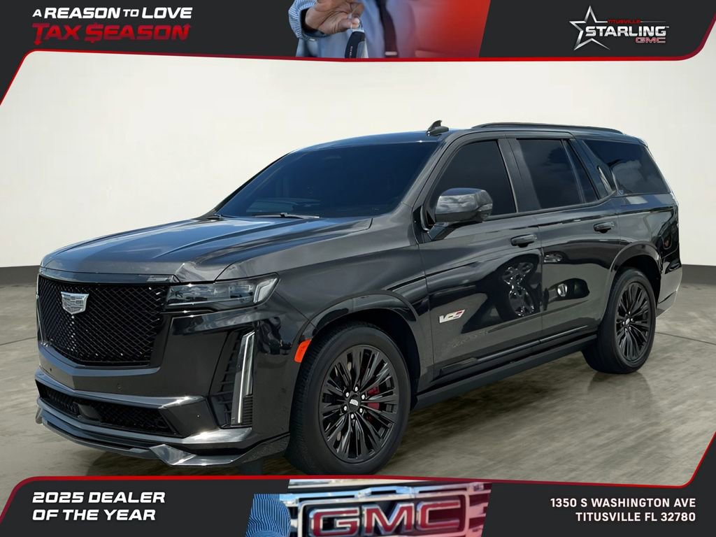 Used 2024 Cadillac Escalade V w/ LPO, ONYX Package