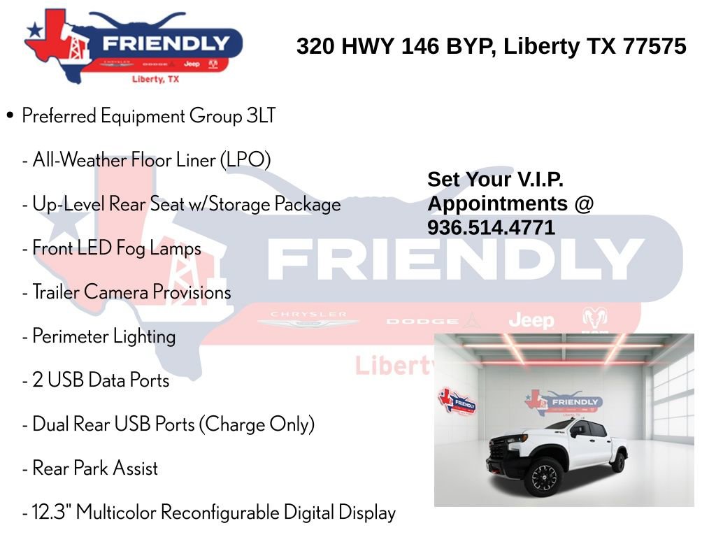 Used 2024 Chevrolet Silverado 1500 ZR2 w/ Technology Package AWD/4WD image 25