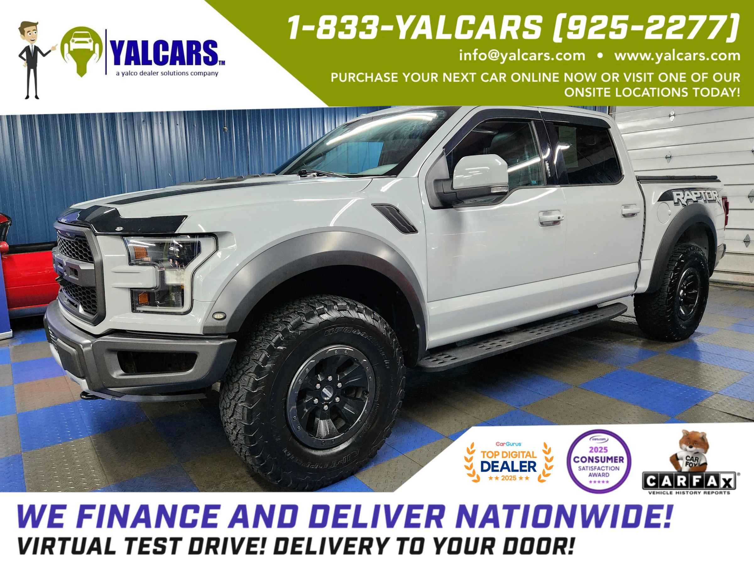Used 2017 Ford F150 Raptor w/ Equipment Group 802A Luxury