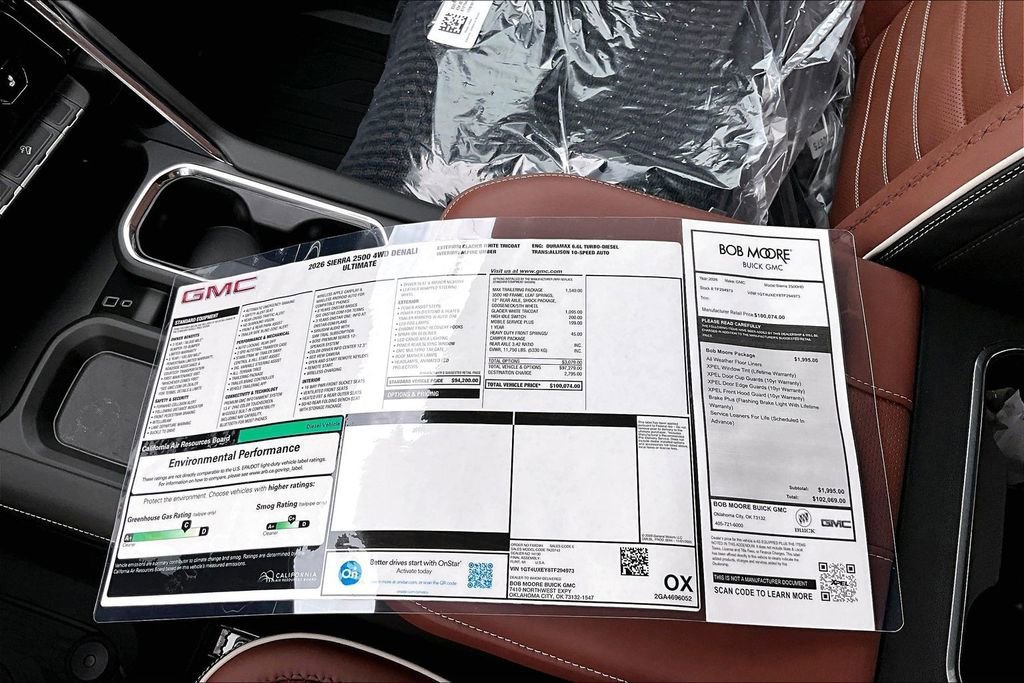 New 2026 GMC Sierra 2500 Denali Ultimate w/ Max Trailering Package AWD/4WD image 12