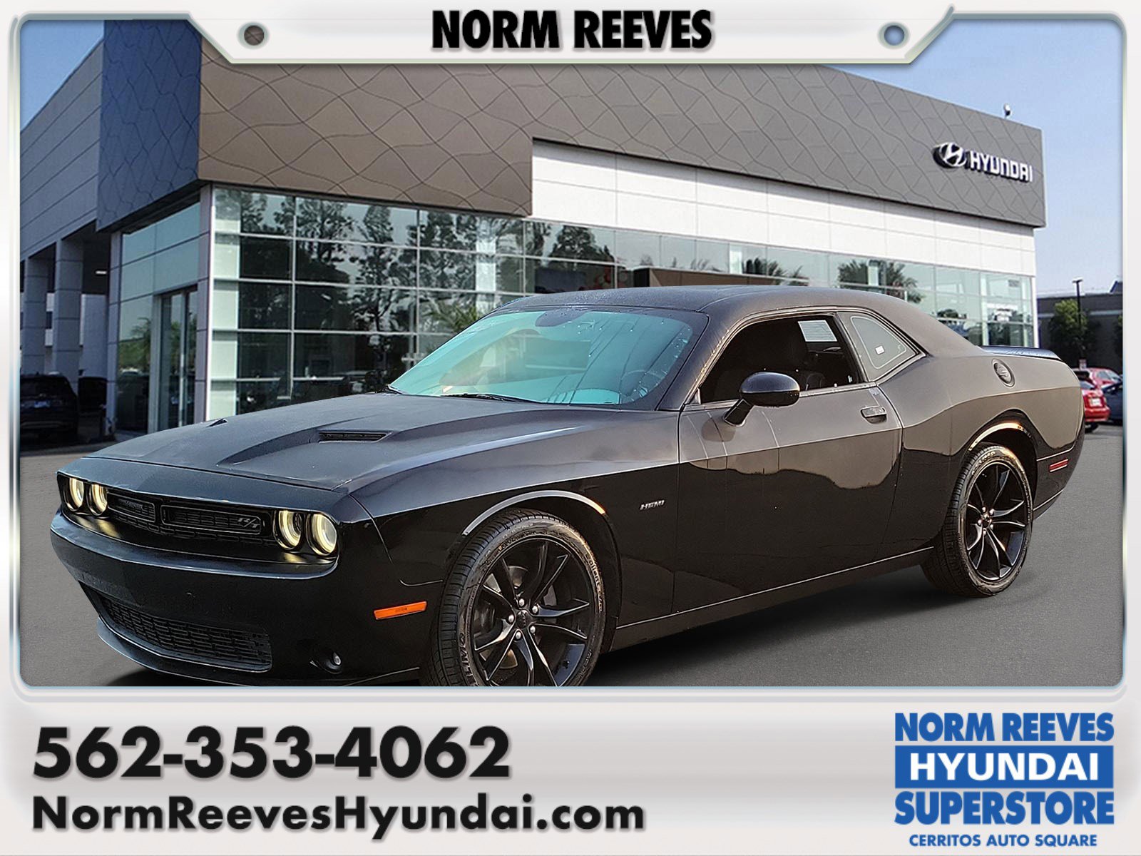 Used 2016 Dodge Challenger R/T w/ Blacktop Package