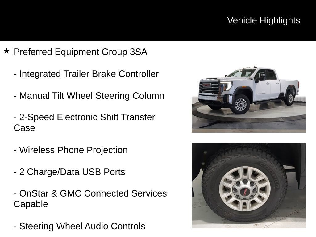 Used 2024 GMC Sierra 2500 SLE w/ SLE Convenience Package AWD/4WD image 13
