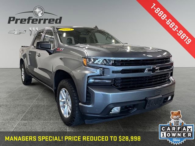 Used 2021 Chevrolet Silverado 1500 RST w/ Z71 Off-Road Package image 1