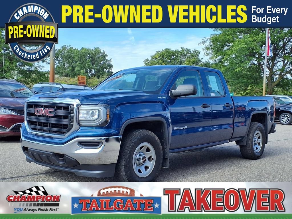 Used 2018 GMC Sierra 1500 4x4 Double Cab w/ Sierra Convenience Package image 1