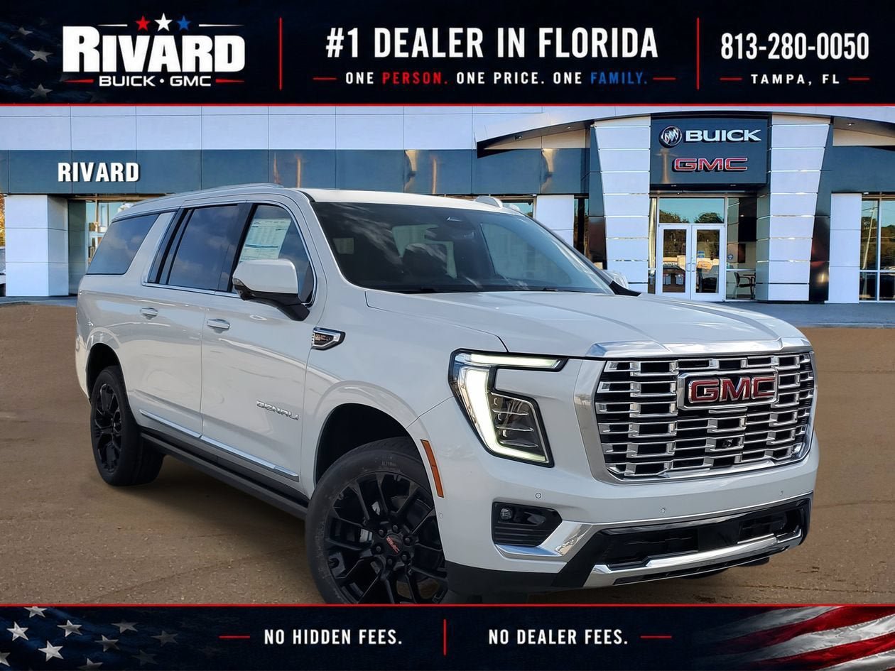 New 2026 GMC Yukon XL Denali w/ Sun & Power Step Package