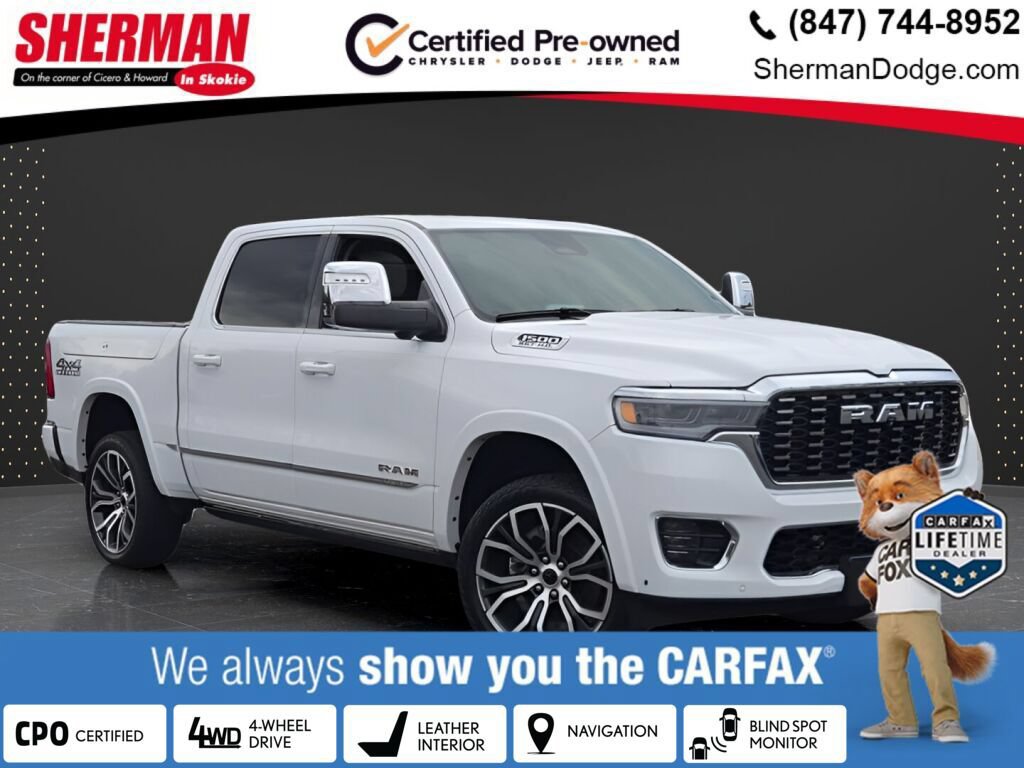 Certified 2025 RAM 1500 Tungsten w/ Off Road Group