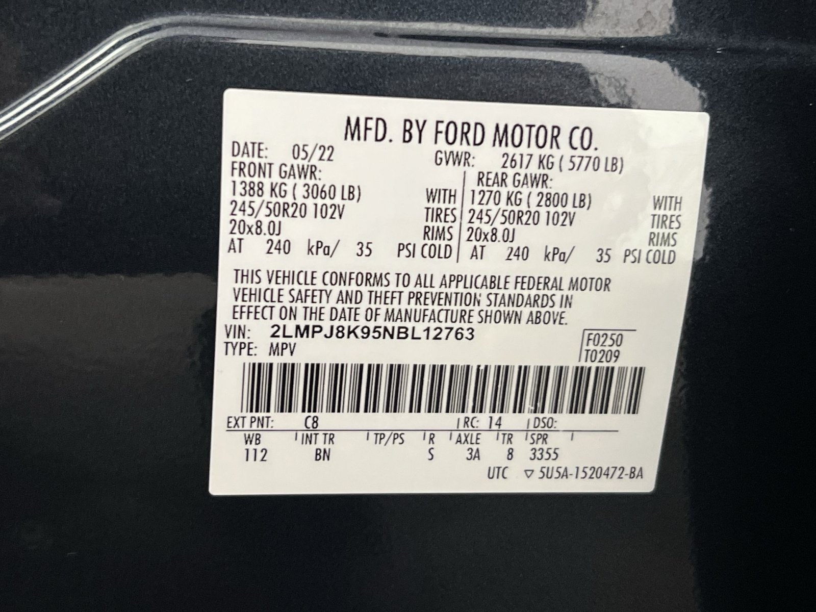 Used 2022 Lincoln Nautilus Reserve AWD/4WD image 30