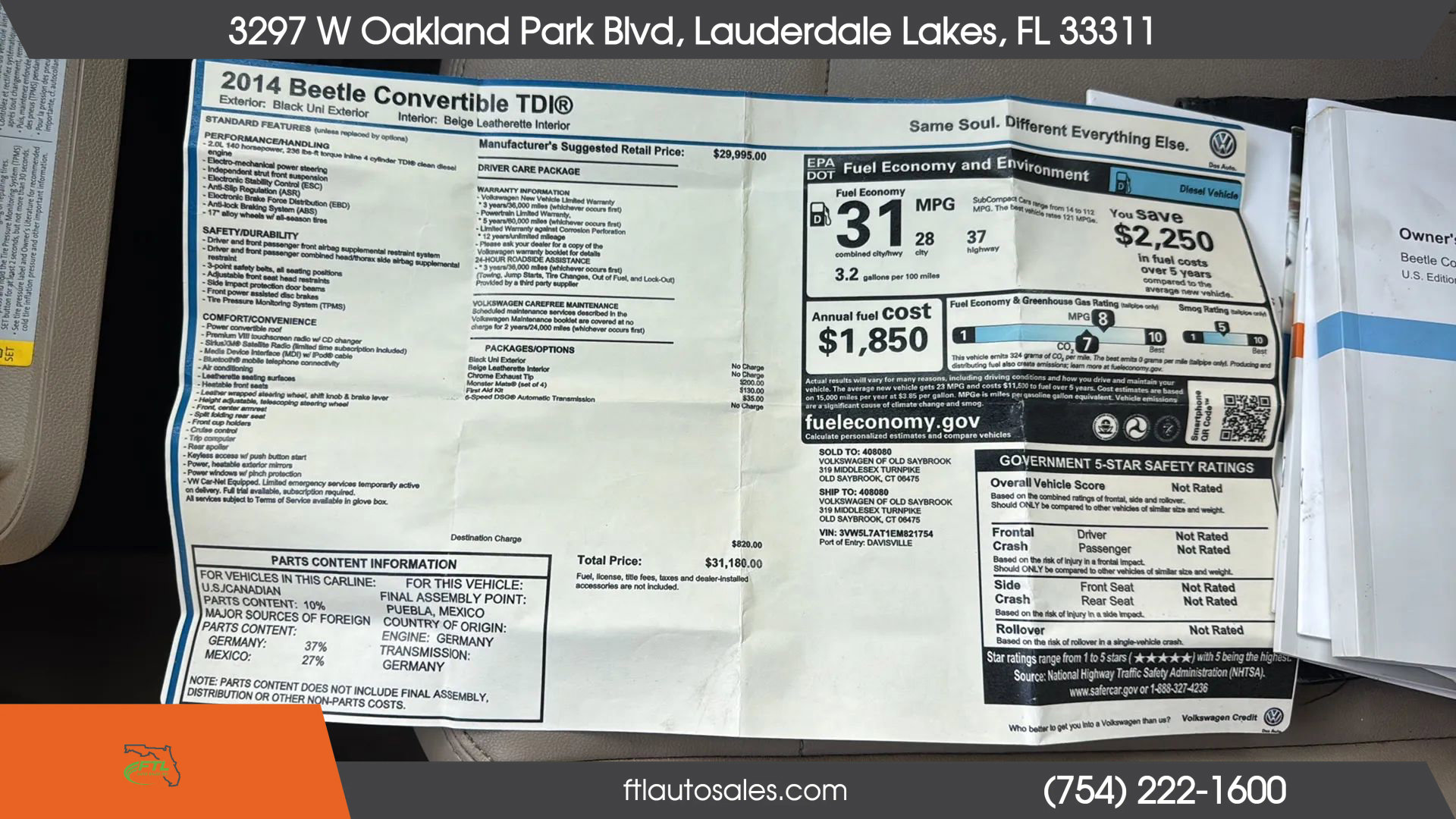 Used 2014 Volkswagen Beetle TDI image 61