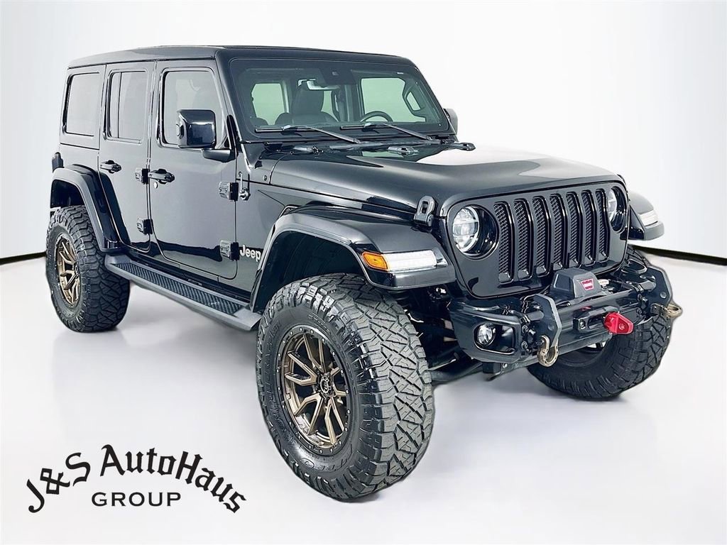 Used 2020 Jeep Wrangler Unlimited Sahara image 1