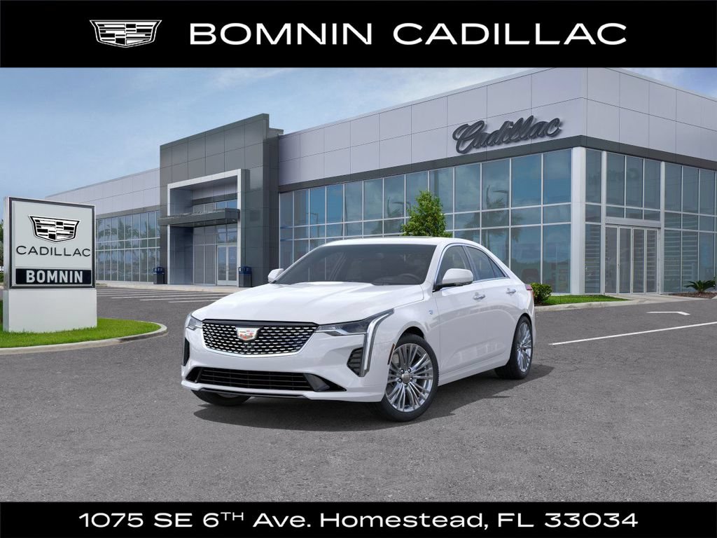 New 2025 Cadillac CT4 Premium Luxury RWD image 1